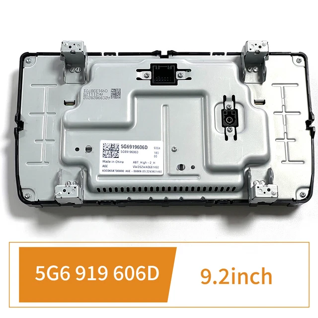 Discover Media Car RadioTouch Screen 9,2" 5G6919606D per VW 7 7,5 Passat B8