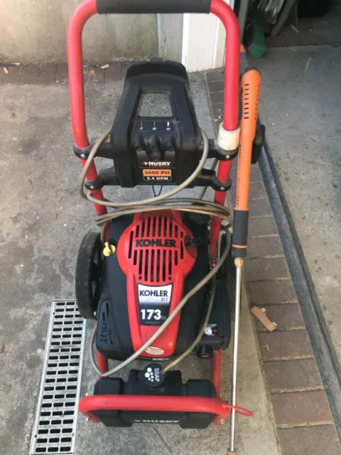 Husky 2600 Psi Power Washer Kohler Courage Xt-7 173Cc Ohv