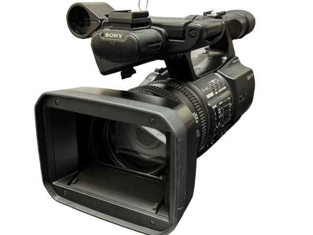 Sony HVR Z5U Pro Camcorder 1080 High Def Mini DV Camera Video Works EXC Cond