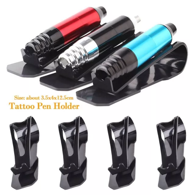 Black Tattoo Pen Holder Acrylic Support Frame  Makeup Accessories