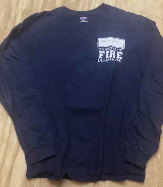 LOS ANGELES CITY Fire Department VINTAGE Washington Rescue Shirt $20.00 ...