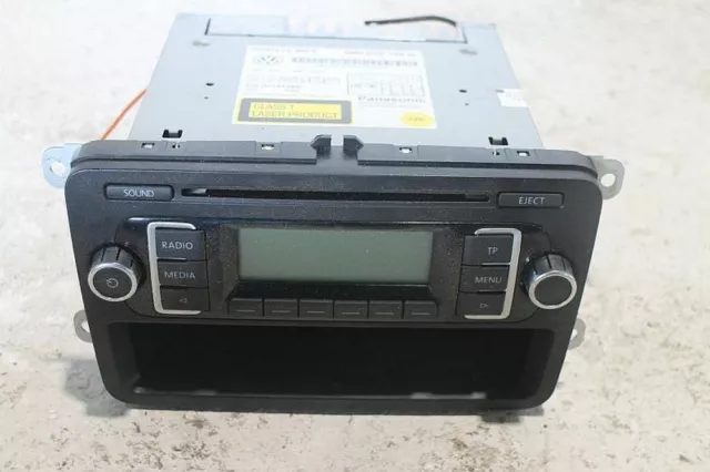 Radio CD MP 3 RCD210 5M0035156B VW GOLF PLUS (521, 5M1) 1.4 TSI