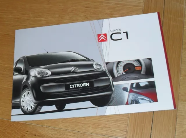 Citroen C1 Brochure 2008 - 1.0 & 1.4 HDi - Vibe & Rhythm