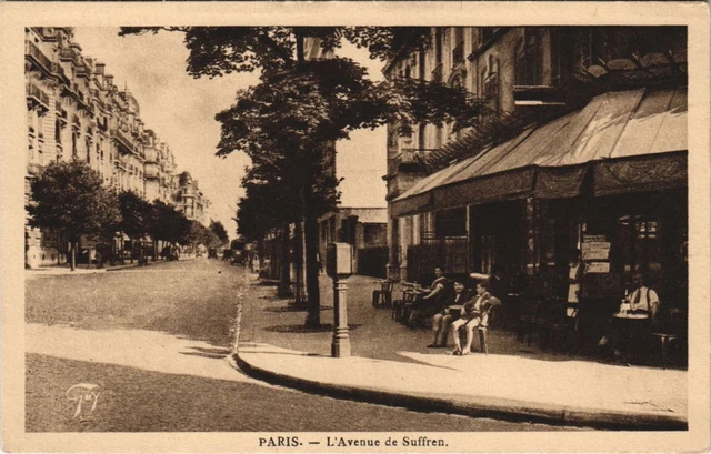 CPA PARIS 15e L'avenue de suffren (158615)