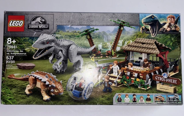 LEGO 75941 JURASSIC World Indominus Rex Vs Ankylosaurus Nuovo Sigillato ...