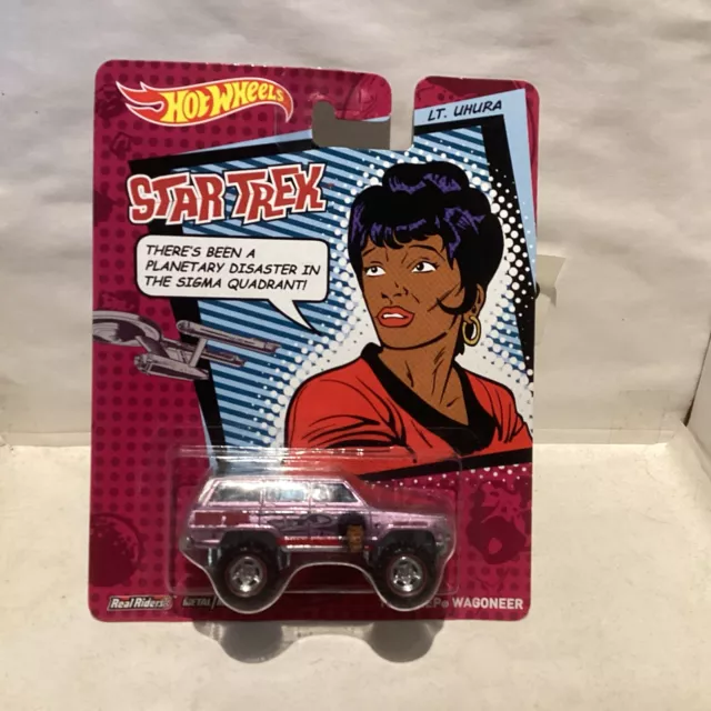 Hot Wheels Star Trek Lt. Uhura 1988 Jeep Wagoneer