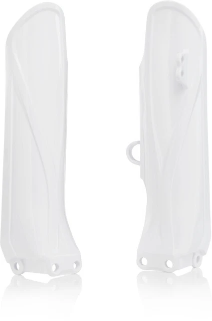 Acerbis 2742650002 Lower Fork Covers - White 73-2833 0412-0491 27426-50002