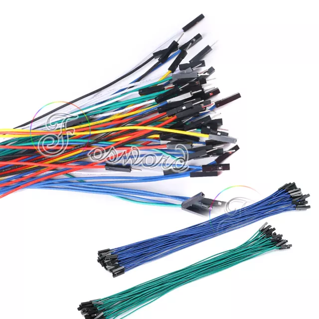 1p Dupont Jump Wires Male Female Jumper Breadboard Cables For Arduino 25cm Lead