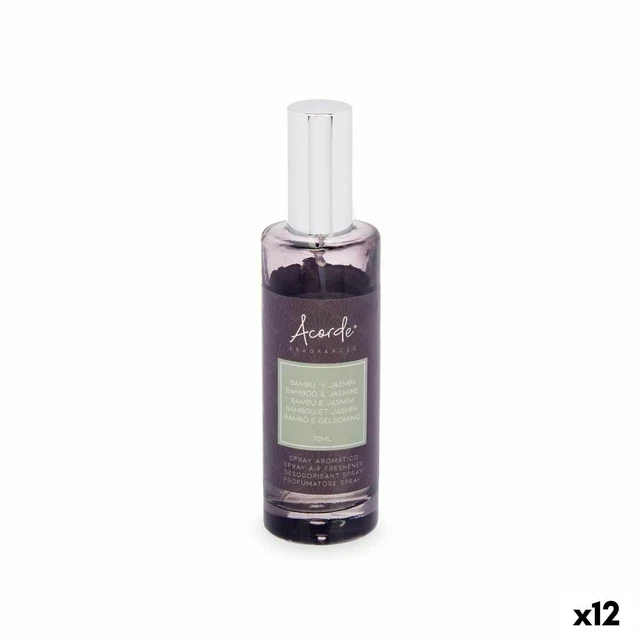 Diffusore Spray Per Ambienti Bambù Gelsomino 70 ml [12 Unità]