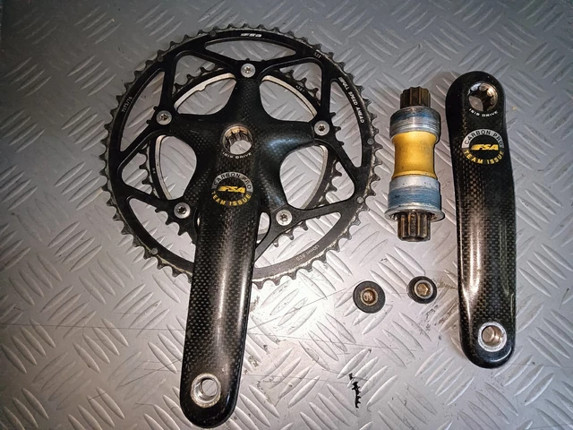 Guarnitura FSA Team Issue Carbon Pro strada shimano Sram 53/39 170mm