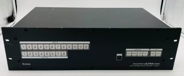 Extron CrossPoint  Series Ultra-Wideband Matrix Switcher W/ ADSP