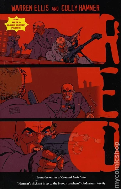 RED TPB 2nd Edition #1-REP NM 2010 Stock Image