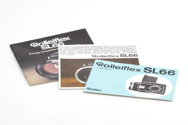 Rollei Rolleiflex SL66 Instructions Brochures DE (1685206042)