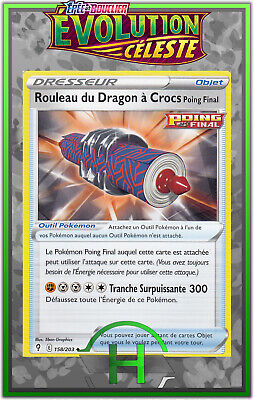 Pokemon TCG Rouleau du Dragon à Crocs EVS 158 / EB07 fr NM 