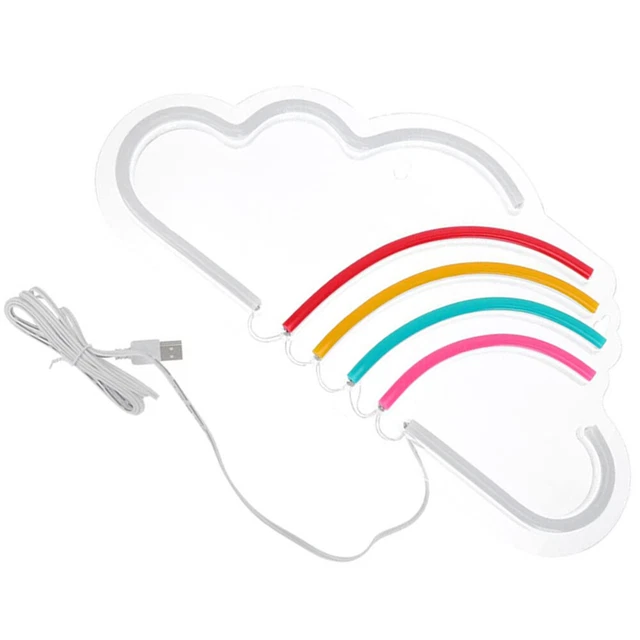 NEON SIGNS WALL Decor Moon Decorations Cloud Modeling Lamp £23.25