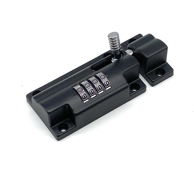 VAULT LOCKS 4 Digit Sliding Barrel Bolt Combination Gate Door Latch