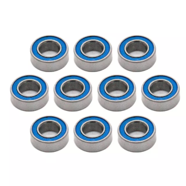 10pcs MR84-2RS Deep Groove Ball Bearings Bore Double Sealed Chrome Steel Seal Z2