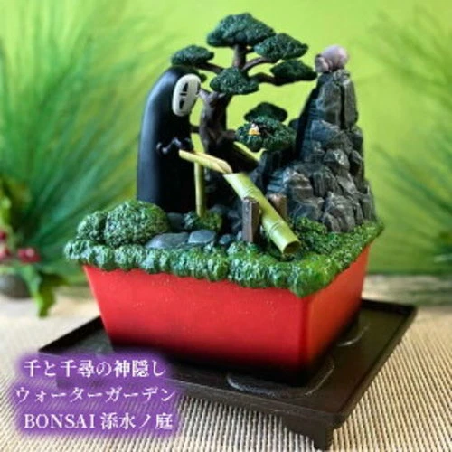 STUDIO GHIBLI SPIRITED Away Kaonashi Wassergarten BONSAI (Garten der