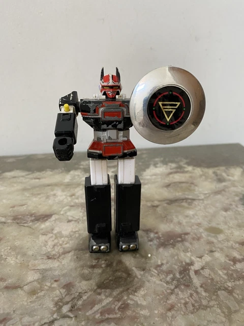 Power Rangers Bioman force jaune + moto Bandai 1988 - Collection