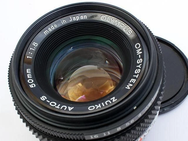 Olympus Om Zuiko AUTO-S 50mm 1.8 Standard Prime Objectif Excellent De Japon F/S 2