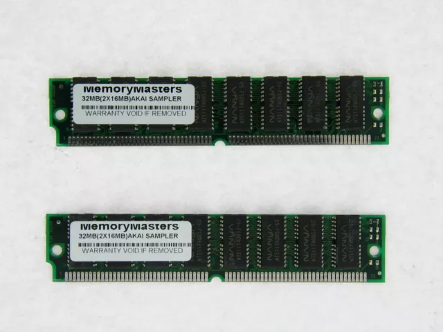 32MB Mémoire Akai Mpc 2000 XL MPC2000 2000XL S2000 S3000XL S3200XL CD3000XL RAM