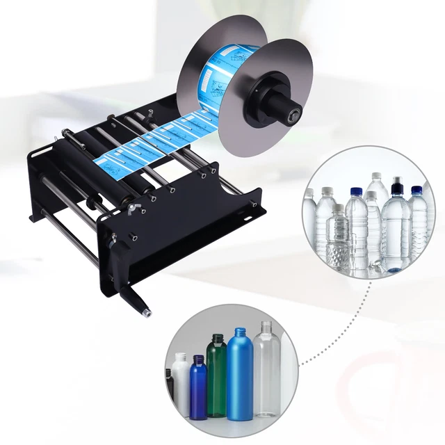 Manual Label Applicator Round Glass Bottle Cans Plastic Labeling Machine MT-30