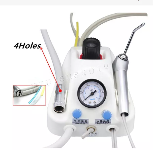 Dental Air Turbine Portable Turbine Unit 4 Holes 3 Way Syringe SN4