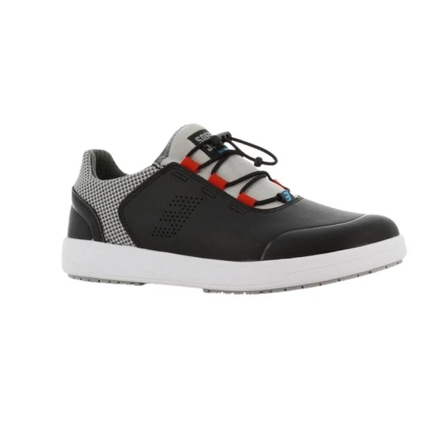 SAFETY JOGGER Chaussure De Sécurité Pour Femme - Camille - Chaussure De Travail Légère Et Confortable Avec Scratch - Idéales Pour Infirmières Et Cuisine - Antidérapantes - Oxypas, Blanc, 35 EU