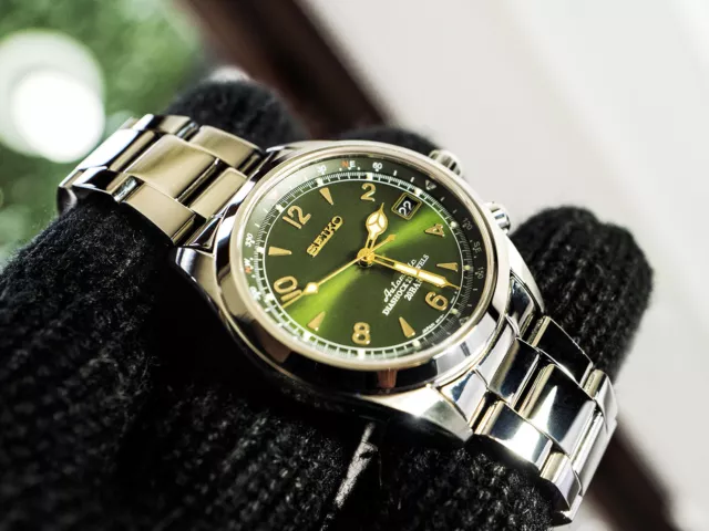 SEIKO ALPINIST SARB017J - MADE IN JAPAN MODEL with BRACELET - FULLY  DISCONTINUED £620.00 - PicClick UK