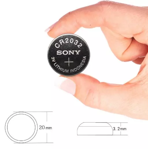 5 Pc X SONY CR2032 3V Lithium Button Cell/Coin for Watch/Car Key/Toys -AU STOCK