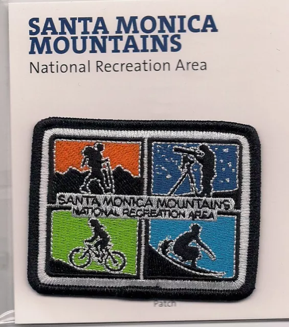 Santa Monica Mountains National Recreation Area Souvenir California Patch