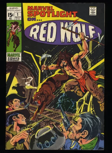 Marvel Spotlight #1 VF/NM 9.0 1st Red Wolf! Marvel 1971