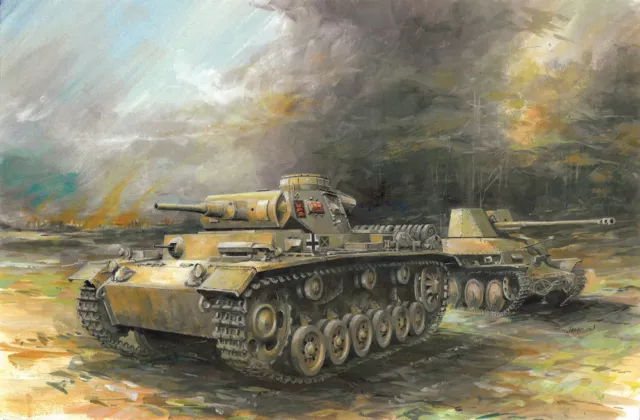 Art wall HD prints oil painting on canvas ww2 war Retro Vintage Tank Gifts 439
