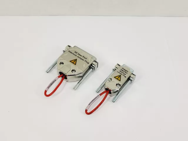 Advanced Energy Cesar Dressler User Port Interlock Jumper Plug Set (DB25/DB9)