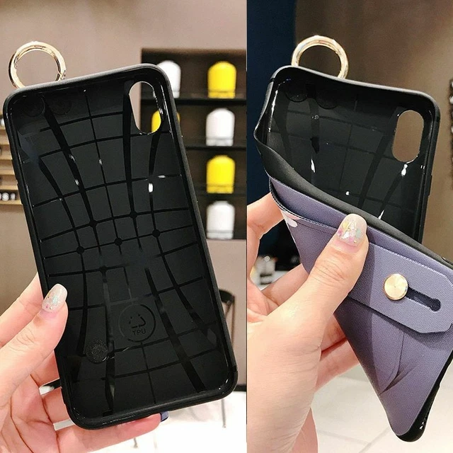 De Luxe Téléphone Coque avec Sangle Pour Samsung Galaxy S8 S9 S10 S20 Note 9 10 2