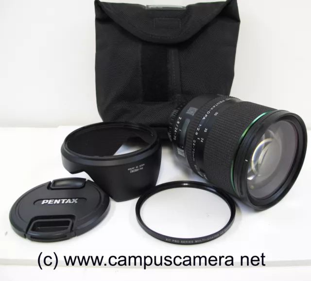 Pentax HD PENTAX D FA* 70-200mm f/2.8 ED DC AW Lens Full Frame Excellent 21330