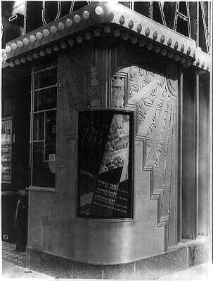 Inset billboard,Trans-lux Theatre,58th St,Madison Ave,New York City,NY,c1931