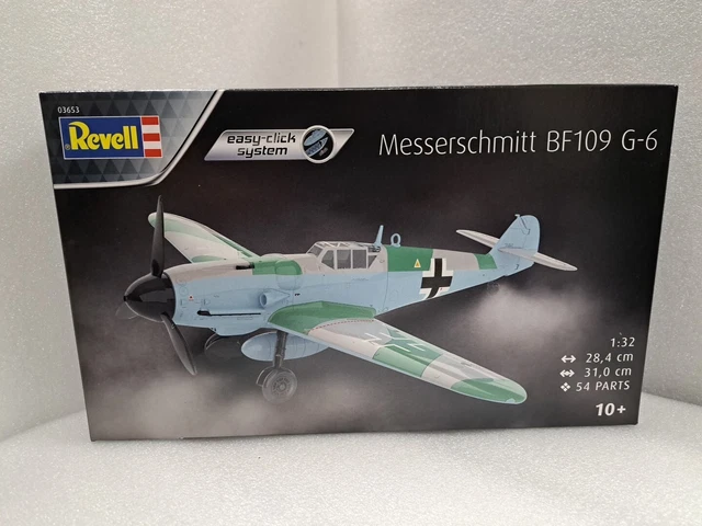 1/32 REVELL 03653 - Messerschmitt BF109 G-6 Easy Click System $44.84 ...