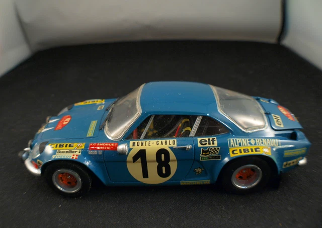 Modèle Réduit Solido 1/43 - Alpine A110 Berlinette #18 Monte Carlo 1973 - Occasion Collector