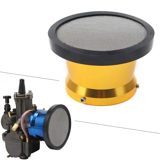 Filtro aria carburatore tazza corno imbuto rete pile velocità per PWK 21 oro 50 mm