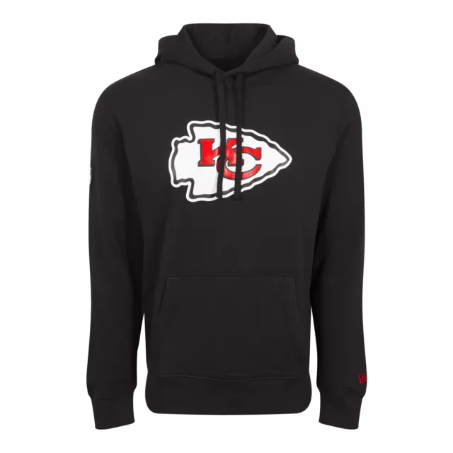 New Era Herren Hoodie NFL Kansas City Chiefs Logo schwarz
