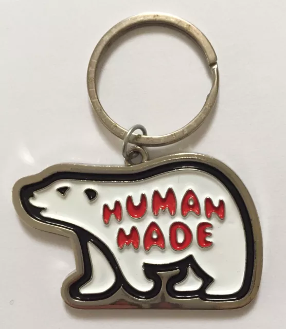Human Made Polar Bear Keyring (Not Nigo or KAWS) FREE P&P