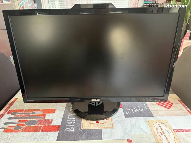 Moniteur ASUS VG278H 27 Pouces LCD – 3D Ready, DVI, HDMI, VGA, Occasion