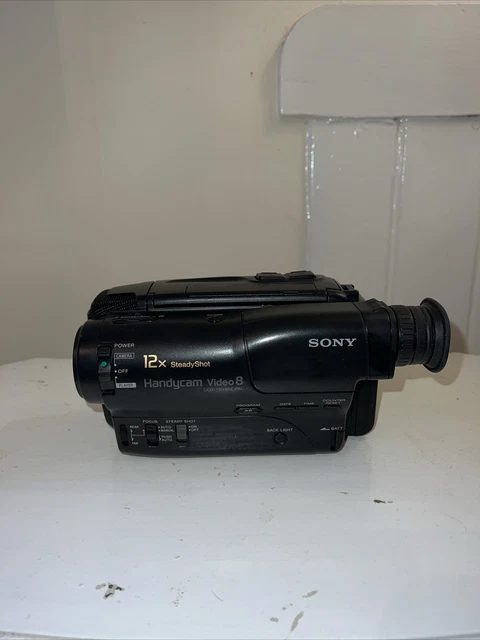 Sony CCD-TR485E Video8 Analog Camcorder Perfect for Video Transfer