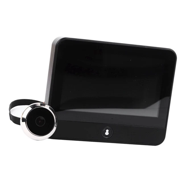 Videocitofono Digitale Per Porta - Schermo 3,5" HD 720p, Angolo 120&deg;, Per Casa/Ufficio