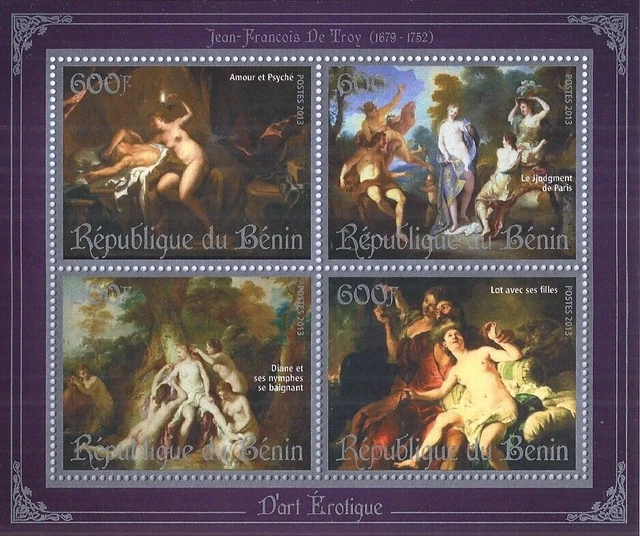 Block 2013 Jean - Francois De Troy Gemälde Faux