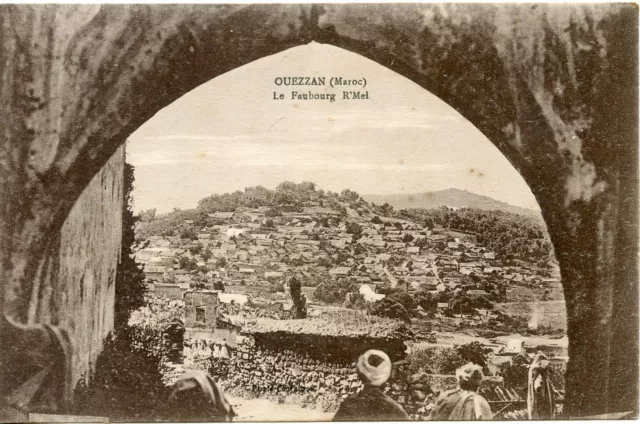 Carte Postale // Maroc // Ouezzan Le Faubourg R'mel