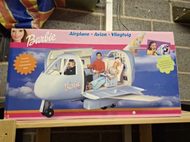 Blue barbie plane best sale