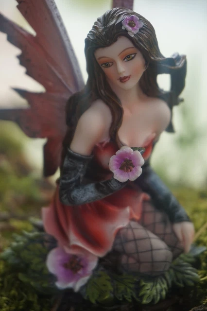 HF1104 A FIGURINE STATUETTE BOITE FEE ELFE FAIRY HEROIC FANTASY FATA 12cm