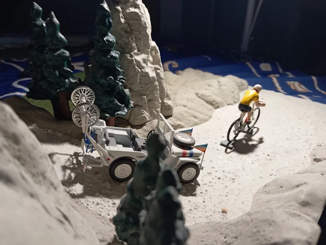 TOUR DE FRANCE Cycliste Diorama Miniature EUR 60,00 - PicClick FR